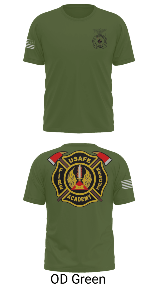 Old School Cotton Feel Shirt, 435th CTS, Air Force, Teamtime, Team time, sublimation, custom sports apparel, team uniforms, spirit wear, spiritwear, sports uniforms, custom shirts, team store, custom team store, fundraiser sports, apparel fundraiser