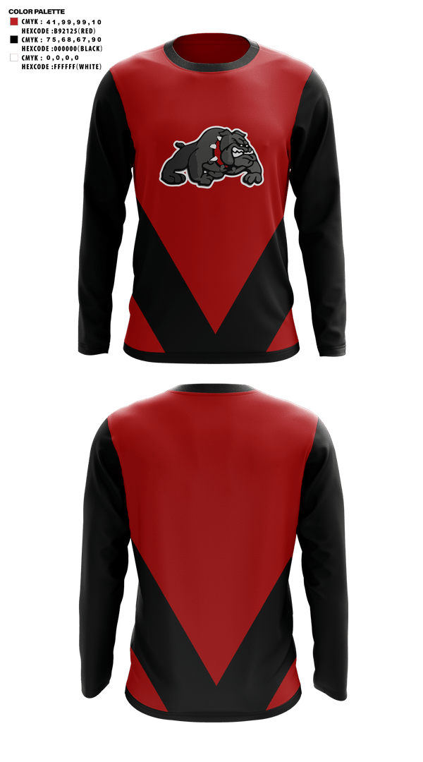 Long Sleeve Performance Shirt, Bucklin R-2 High School Cheer, Cheer, Teamtime, Team time, sublimation, custom sports apparel, team uniforms, spirit wear, spiritwear, sports uniforms, custom shirts, team store, custom team store, fundraiser sports, apparel fundraiser