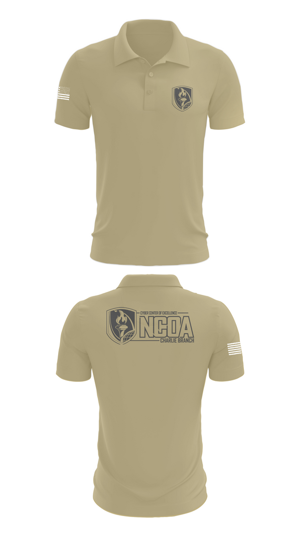 Short Sleeve Performance Polo, CCoE NCOA Charlie Branch, , Teamtime, Team time, sublimation, custom sports apparel, team uniforms, spirit wear, spiritwear, sports uniforms, custom shirts, team store, custom team store, fundraiser sports, apparel fundraiser
