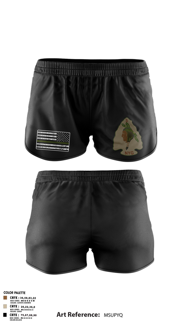 Ranger Panties, , National Guard, Teamtime, Team time, sublimation, custom sports apparel, team uniforms, spirit wear, spiritwear, sports uniforms, custom shirts, team store, custom team store, fundraiser sports, apparel fundraiser