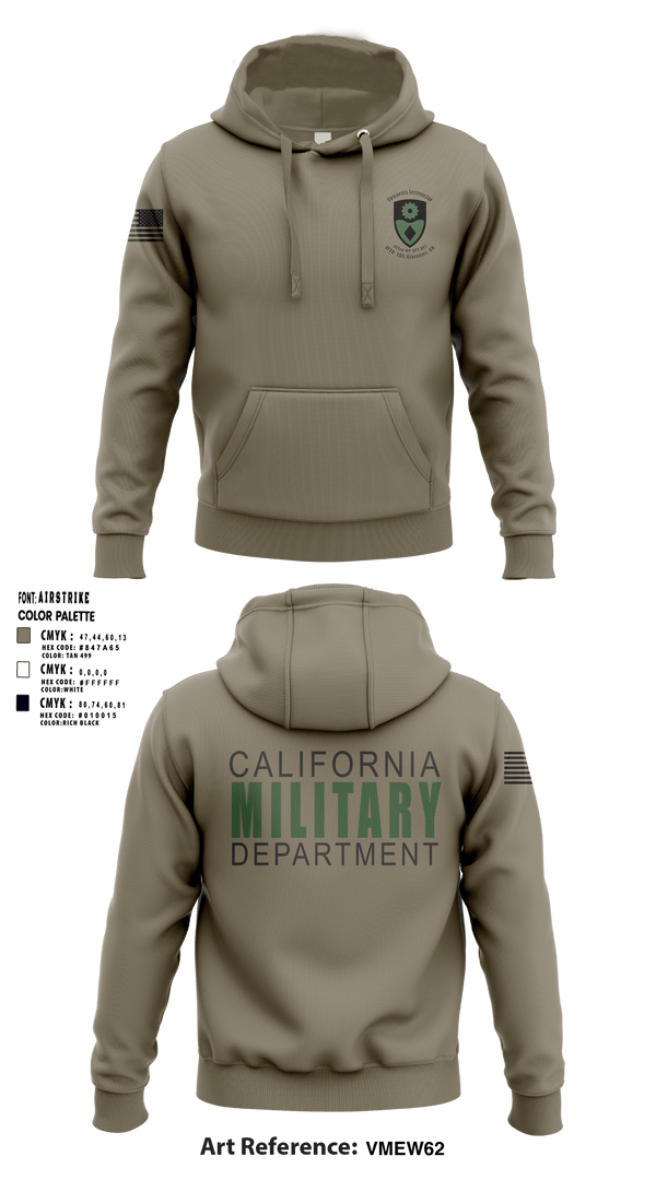 Hoodie, 143rd Military Police SPT DET, National Guard, Teamtime, Team time, sublimation, custom sports apparel, team uniforms, spirit wear, spiritwear, sports uniforms, custom shirts, team store, custom team store, fundraiser sports, apparel fundraiser