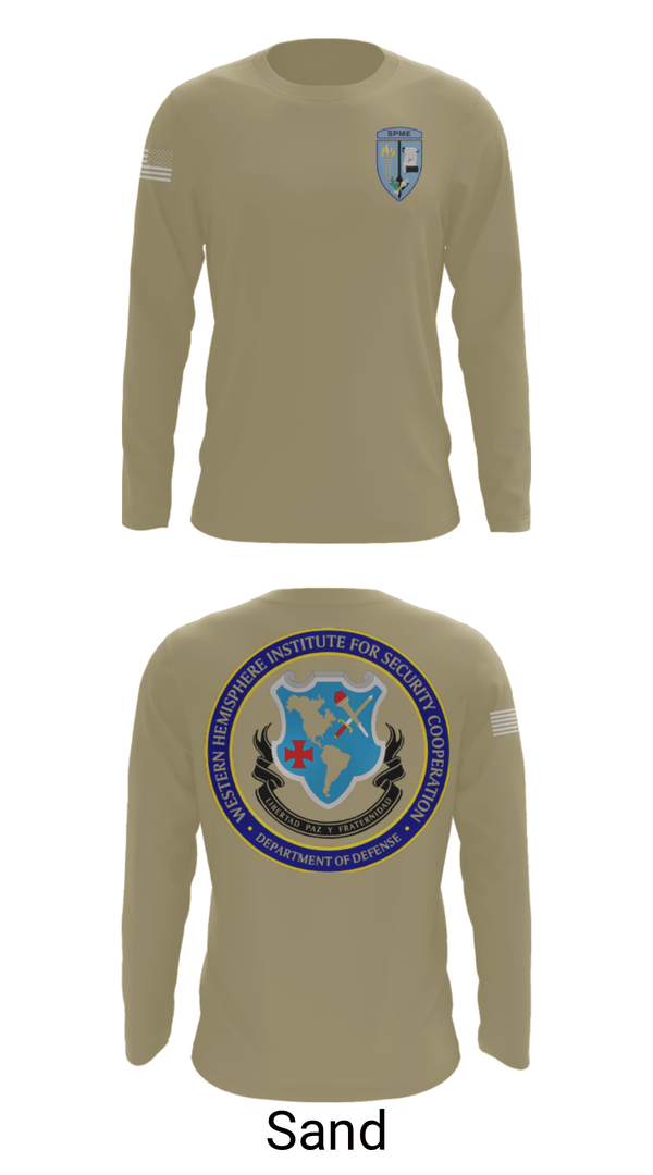 Long Sleeve Performance Shirt, WHINSEC, Army, Teamtime, Team time, sublimation, custom sports apparel, team uniforms, spirit wear, spiritwear, sports uniforms, custom shirts, team store, custom team store, fundraiser sports, apparel fundraiser