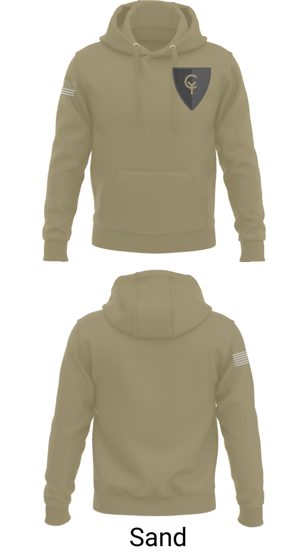 Hoodie, 38th Infantry Division, , Teamtime, Team time, sublimation, custom sports apparel, team uniforms, spirit wear, spiritwear, sports uniforms, custom shirts, team store, custom team store, fundraiser sports, apparel fundraiser