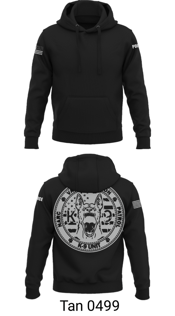 Hoodie, VALLEY K9, , Teamtime, Team time, sublimation, custom sports apparel, team uniforms, spirit wear, spiritwear, sports uniforms, custom shirts, team store, custom team store, fundraiser sports, apparel fundraiser