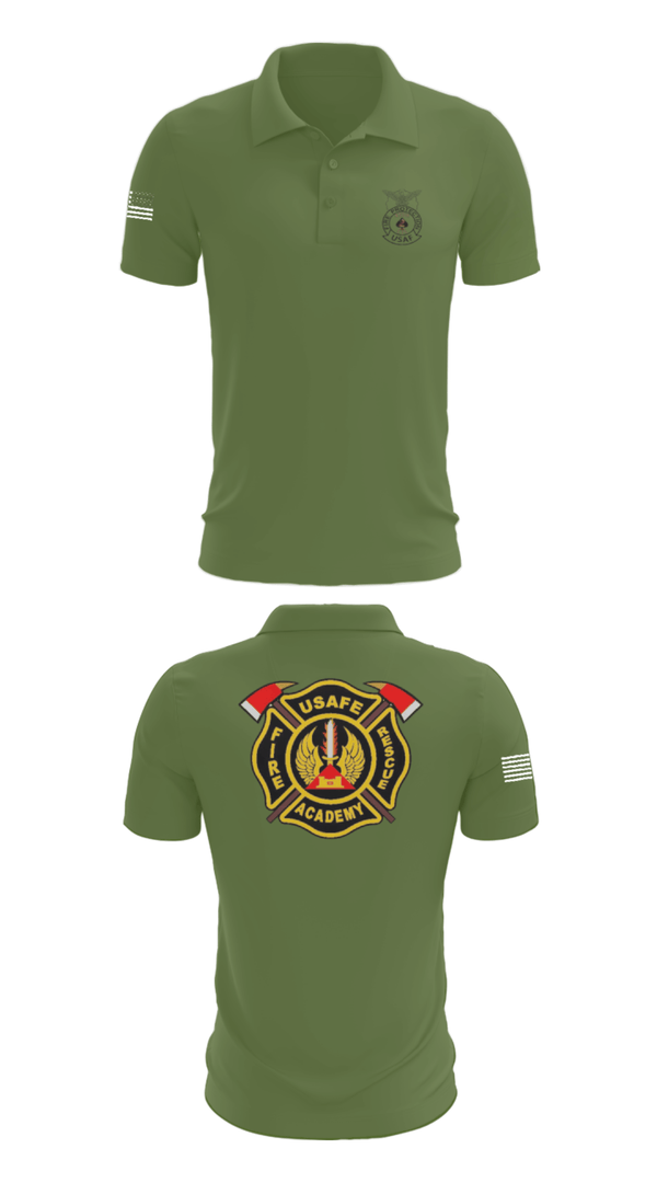 Short Sleeve Performance Polo, 435th CTS, Air Force, Teamtime, Team time, sublimation, custom sports apparel, team uniforms, spirit wear, spiritwear, sports uniforms, custom shirts, team store, custom team store, fundraiser sports, apparel fundraiser