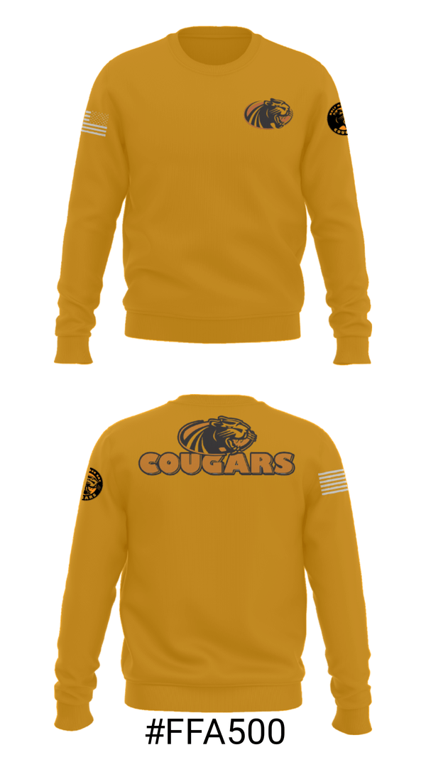 Crew Neck Sweatshirt, Half Moon Bay High School Tennis, Tennis, Teamtime, Team time, sublimation, custom sports apparel, team uniforms, spirit wear, spiritwear, sports uniforms, custom shirts, team store, custom team store, fundraiser sports, apparel fundraiser