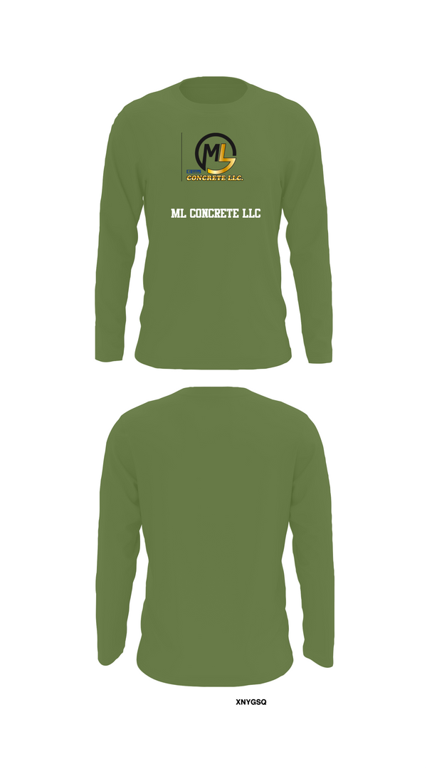 Long Sleeve Performance Shirt, ML concrete Llc, , Teamtime, Team time, sublimation, custom sports apparel, team uniforms, spirit wear, spiritwear, sports uniforms, custom shirts, team store, custom team store, fundraiser sports, apparel fundraiser