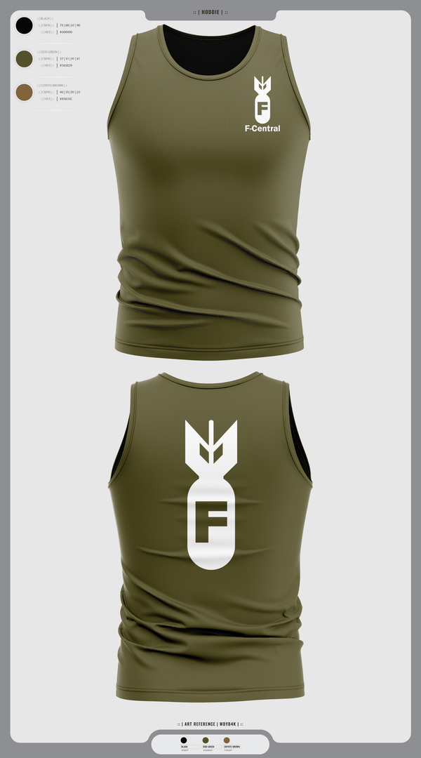 Tank Top, F Central, Police, Teamtime, Team time, sublimation, custom sports apparel, team uniforms, spirit wear, spiritwear, sports uniforms, custom shirts, team store, custom team store, fundraiser sports, apparel fundraiser