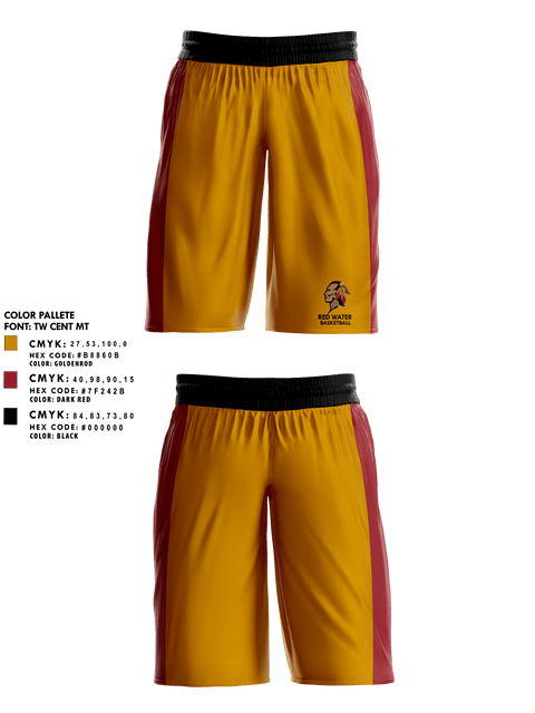 Mens Basketball Shorts, Red Water, Men's Basketball, Teamtime, Team time, sublimation, custom sports apparel, team uniforms, spirit wear, spiritwear, sports uniforms, custom shirts, team store, custom team store, fundraiser sports, apparel fundraiser