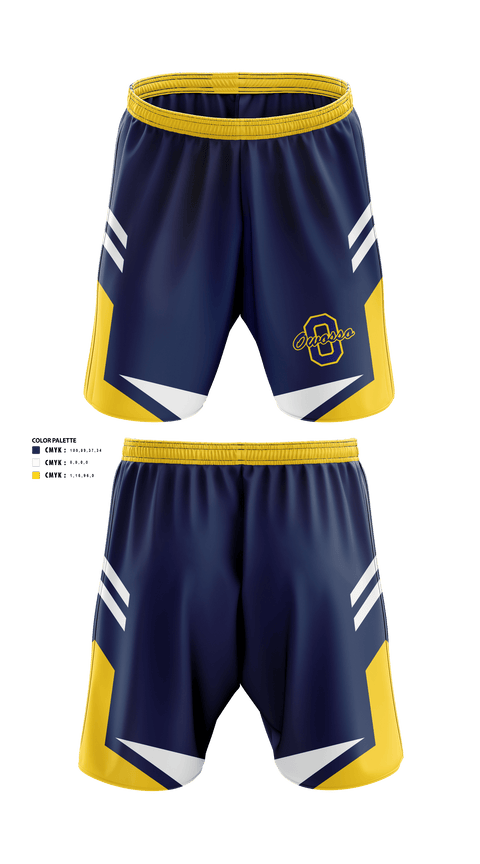 Athletic Shorts With Pockets, Owosso High School Golf, Golf, Teamtime, Team time, sublimation, custom sports apparel, team uniforms, spirit wear, spiritwear, sports uniforms, custom shirts, team store, custom team store, fundraiser sports, apparel fundraiser