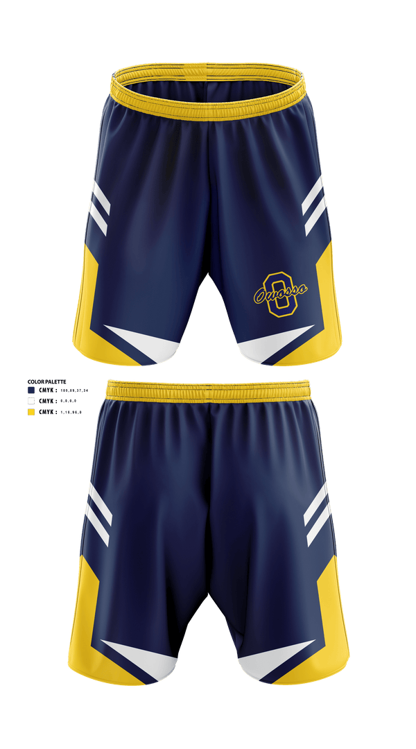 Athletic Shorts With Pockets, Owosso High School Golf, Golf, Teamtime, Team time, sublimation, custom sports apparel, team uniforms, spirit wear, spiritwear, sports uniforms, custom shirts, team store, custom team store, fundraiser sports, apparel fundraiser