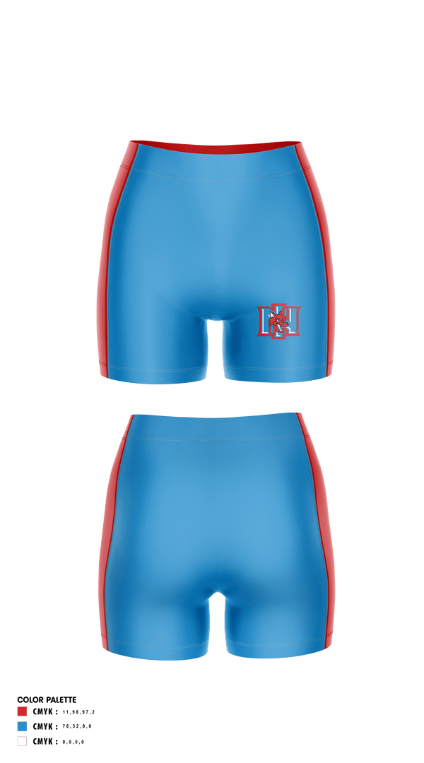 Women's Shorts, North Iredell High School Volleyball, Women's Volleyball, Teamtime, Team time, sublimation, custom sports apparel, team uniforms, spirit wear, spiritwear, sports uniforms, custom shirts, team store, custom team store, fundraiser sports, apparel fundraiser