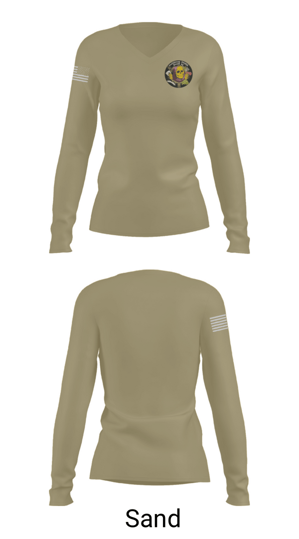 Womens Long Sleeve Vneck Shirt, Dutchess County Drug Task Force, Police, Teamtime, Team time, sublimation, custom sports apparel, team uniforms, spirit wear, spiritwear, sports uniforms, custom shirts, team store, custom team store, fundraiser sports, apparel fundraiser