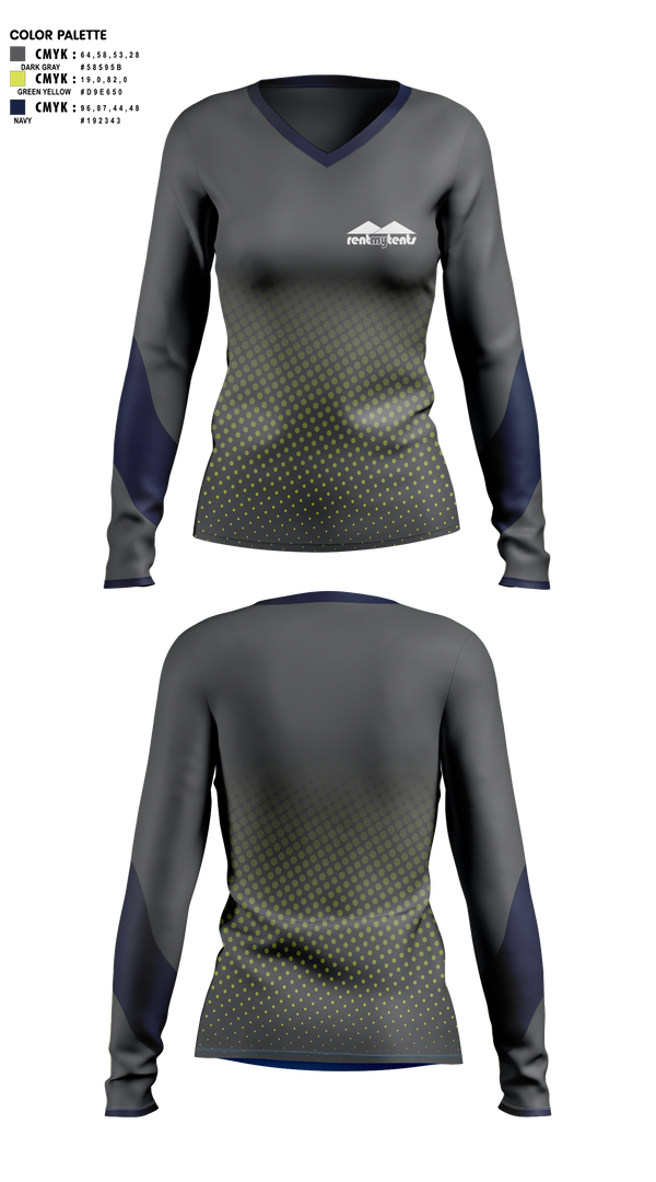 Womens Long Sleeve Vneck Shirt 1, rentmytents, , Teamtime, Team time, sublimation, custom sports apparel, team uniforms, spirit wear, spiritwear, sports uniforms, custom shirts, team store, custom team store, fundraiser sports, apparel fundraiser