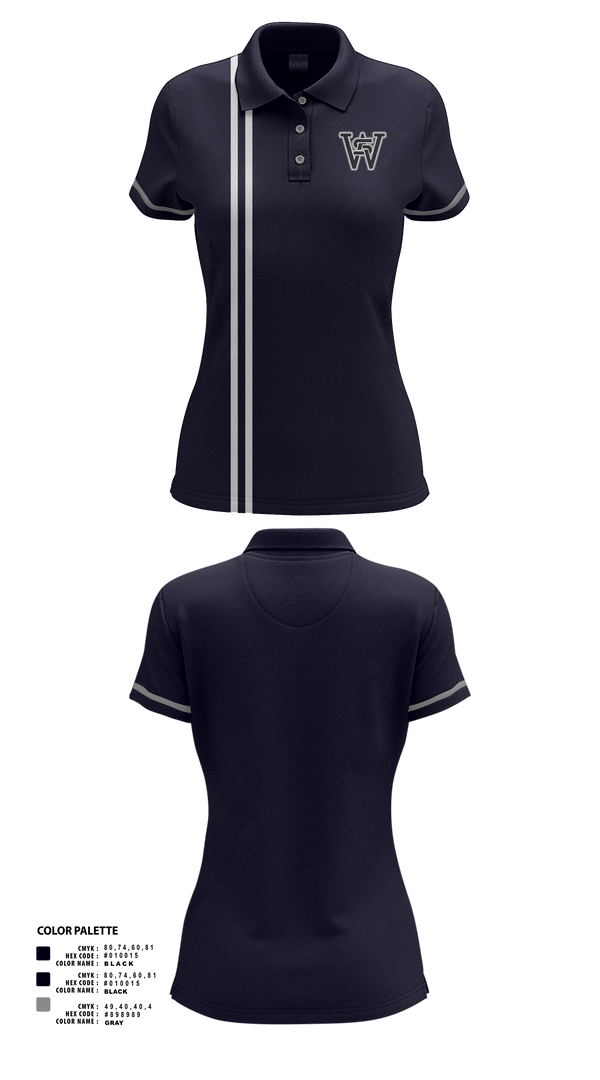 Womens Short Sleeve Performance Polo, South Warren High School Bowling, Bowling, Teamtime, Team time, sublimation, custom sports apparel, team uniforms, spirit wear, spiritwear, sports uniforms, custom shirts, team store, custom team store, fundraiser sports, apparel fundraiser