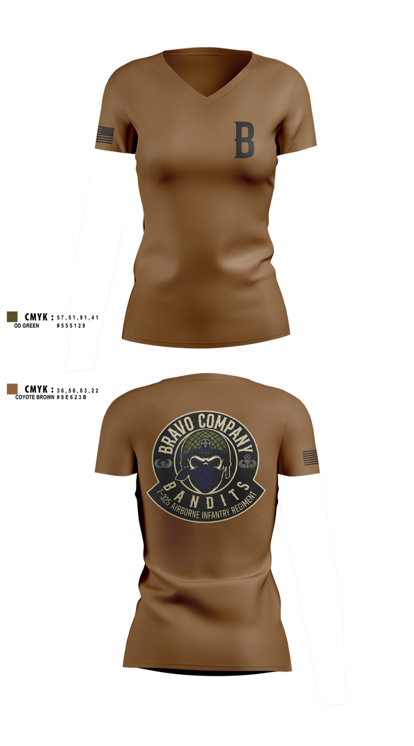 Womens Short Sleeve Vneck Shirt, , Army, Teamtime, Team time, sublimation, custom sports apparel, team uniforms, spirit wear, spiritwear, sports uniforms, custom shirts, team store, custom team store, fundraiser sports, apparel fundraiser