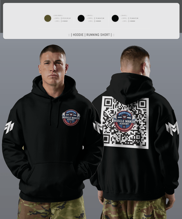 Hoodie, Muscle Maker Academy, Space Force, Teamtime, Team time, sublimation, custom sports apparel, team uniforms, spirit wear, spiritwear, sports uniforms, custom shirts, team store, custom team store, fundraiser sports, apparel fundraiser