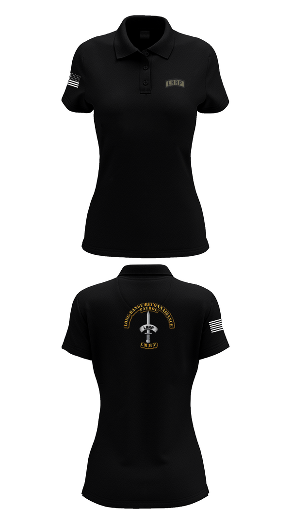 Womens Short Sleeve Performance Polo, 1/506 Inf, CSC, LRRP, , Teamtime, Team time, sublimation, custom sports apparel, team uniforms, spirit wear, spiritwear, sports uniforms, custom shirts, team store, custom team store, fundraiser sports, apparel fundraiser