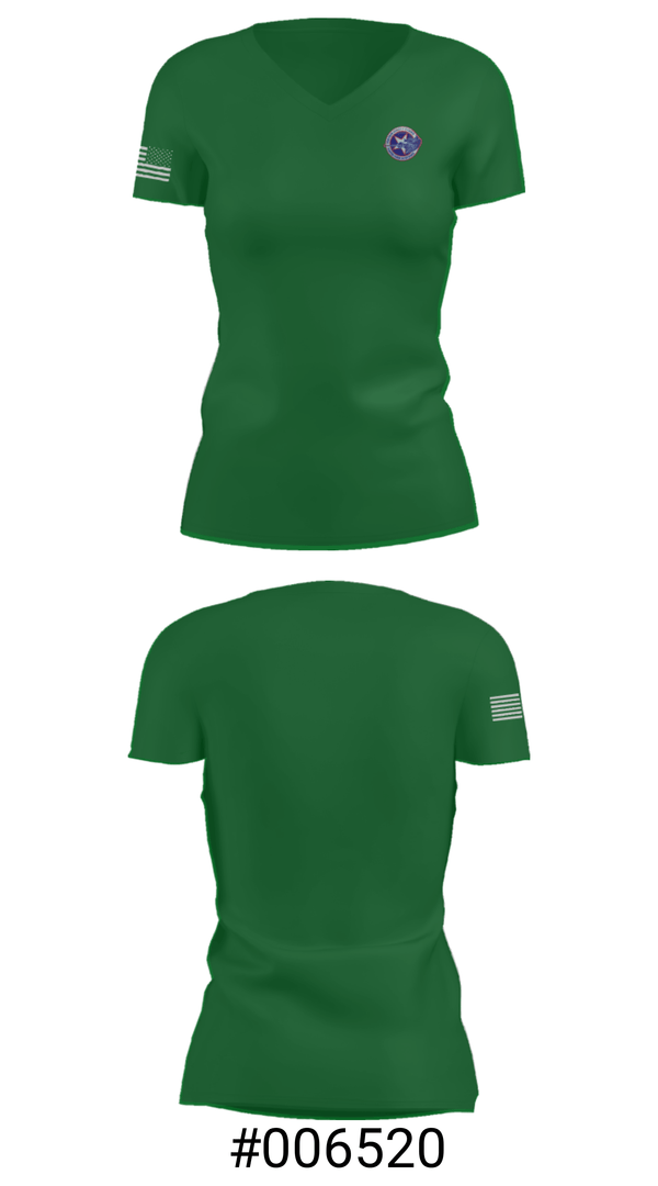 Women's Short Sleeve Vneck Shirt, PMA 242, Marines, Teamtime, Team time, sublimation, custom sports apparel, team uniforms, spirit wear, spiritwear, sports uniforms, custom shirts, team store, custom team store, fundraiser sports, apparel fundraiser