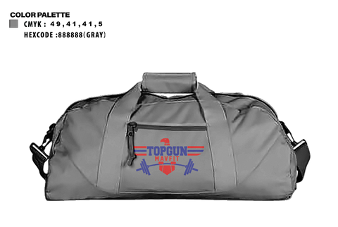 Duffle Bag, Top Gun, Spirit Store, Teamtime, Team time, sublimation, custom sports apparel, team uniforms, spirit wear, spiritwear, sports uniforms, custom shirts, team store, custom team store, fundraiser sports, apparel fundraiser
