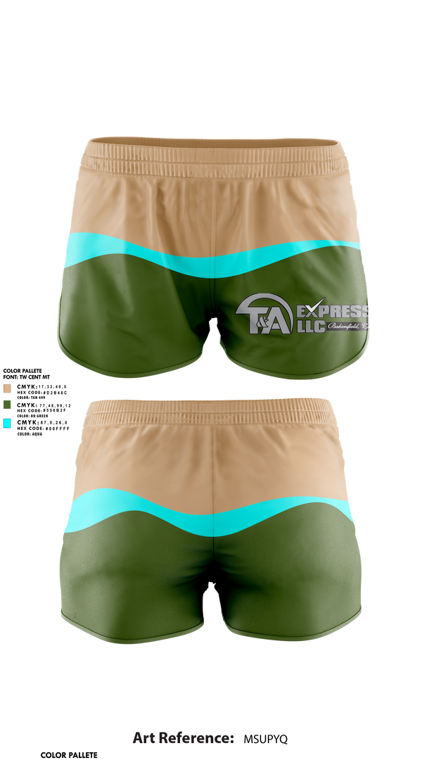 Womens Shorts, T&A Express LLC, , Teamtime, Team time, sublimation, custom sports apparel, team uniforms, spirit wear, spiritwear, sports uniforms, custom shirts, team store, custom team store, fundraiser sports, apparel fundraiser