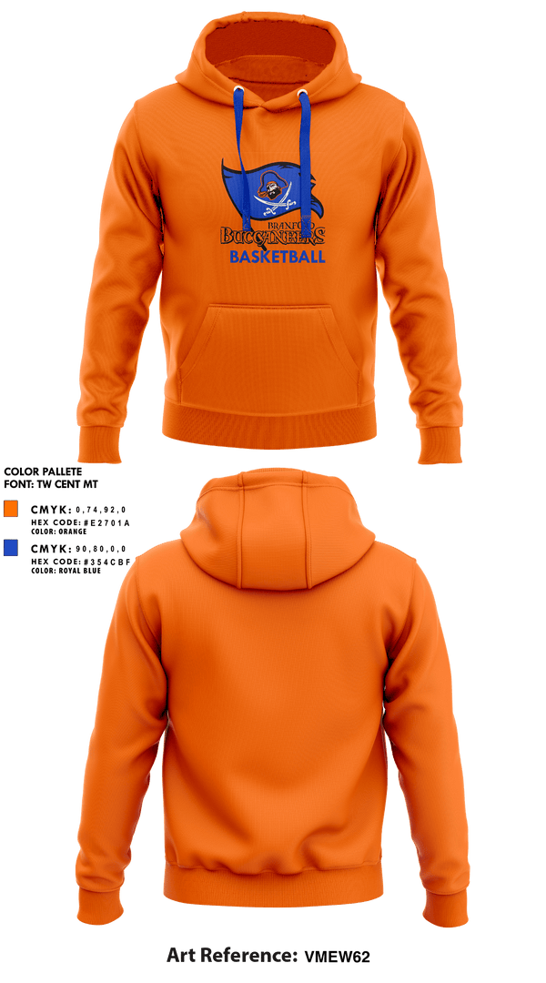 Hoodie, Branford High School Basketball, Men's Basketball, Teamtime, Team time, sublimation, custom sports apparel, team uniforms, spirit wear, spiritwear, sports uniforms, custom shirts, team store, custom team store, fundraiser sports, apparel fundraiser