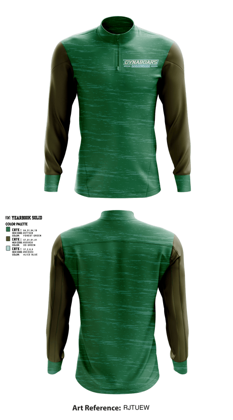 Quarter Zip Jacket, Dynaboars, Rugby, Teamtime, Team time, sublimation, custom sports apparel, team uniforms, spirit wear, spiritwear, sports uniforms, custom shirts, team store, custom team store, fundraiser sports, apparel fundraiser