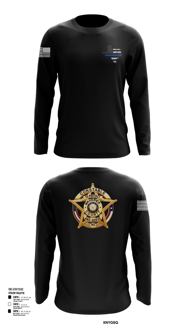 Long Sleeve Performance Shirt, Maverick County Constable PCT 4, , Teamtime, Team time, sublimation, custom sports apparel, team uniforms, spirit wear, spiritwear, sports uniforms, custom shirts, team store, custom team store, fundraiser sports, apparel fundraiser