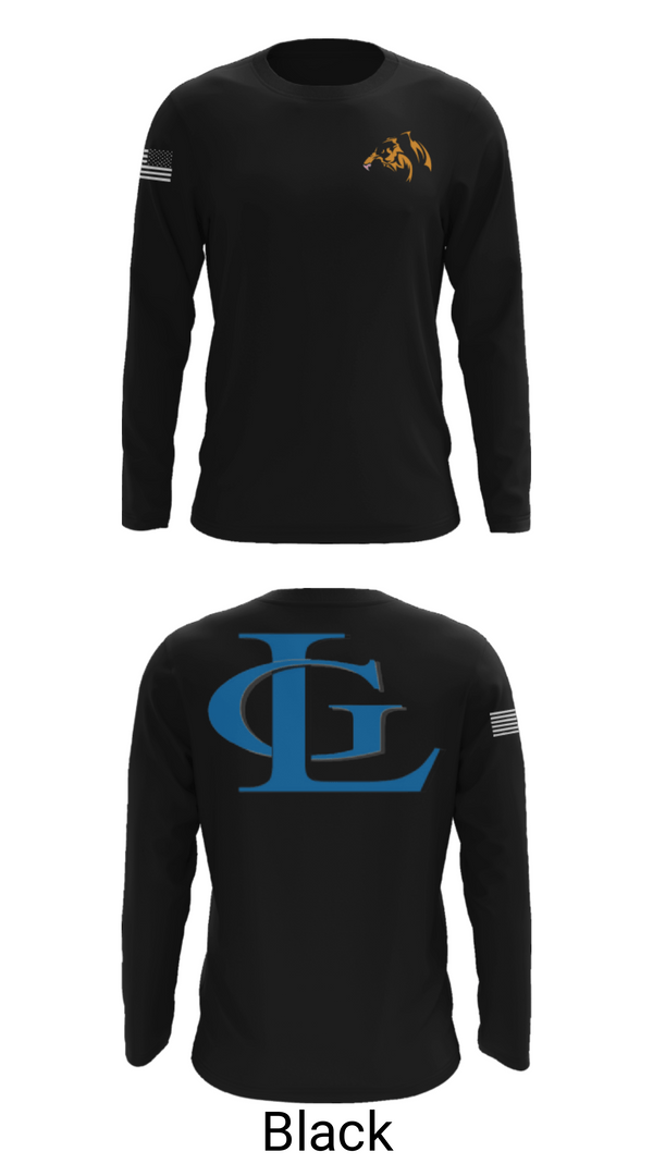 Long Sleeve Performance Shirt, La Grande High School Soccer, Men's Soccer, Teamtime, Team time, sublimation, custom sports apparel, team uniforms, spirit wear, spiritwear, sports uniforms, custom shirts, team store, custom team store, fundraiser sports, apparel fundraiser
