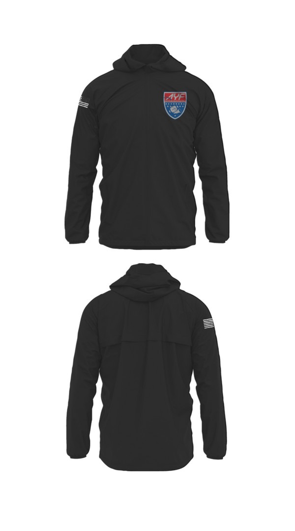Windbreaker, American Youth Football & Cheer, Football, Teamtime, Team time, sublimation, custom sports apparel, team uniforms, spirit wear, spiritwear, sports uniforms, custom shirts, team store, custom team store, fundraiser sports, apparel fundraiser