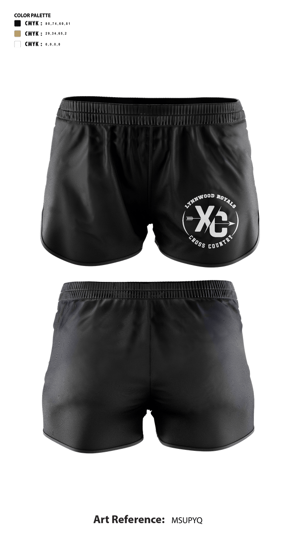 Womens Shorts, Lynnwood Cross Country, Cross Country, Teamtime, Team time, sublimation, custom sports apparel, team uniforms, spirit wear, spiritwear, sports uniforms, custom shirts, team store, custom team store, fundraiser sports, apparel fundraiser