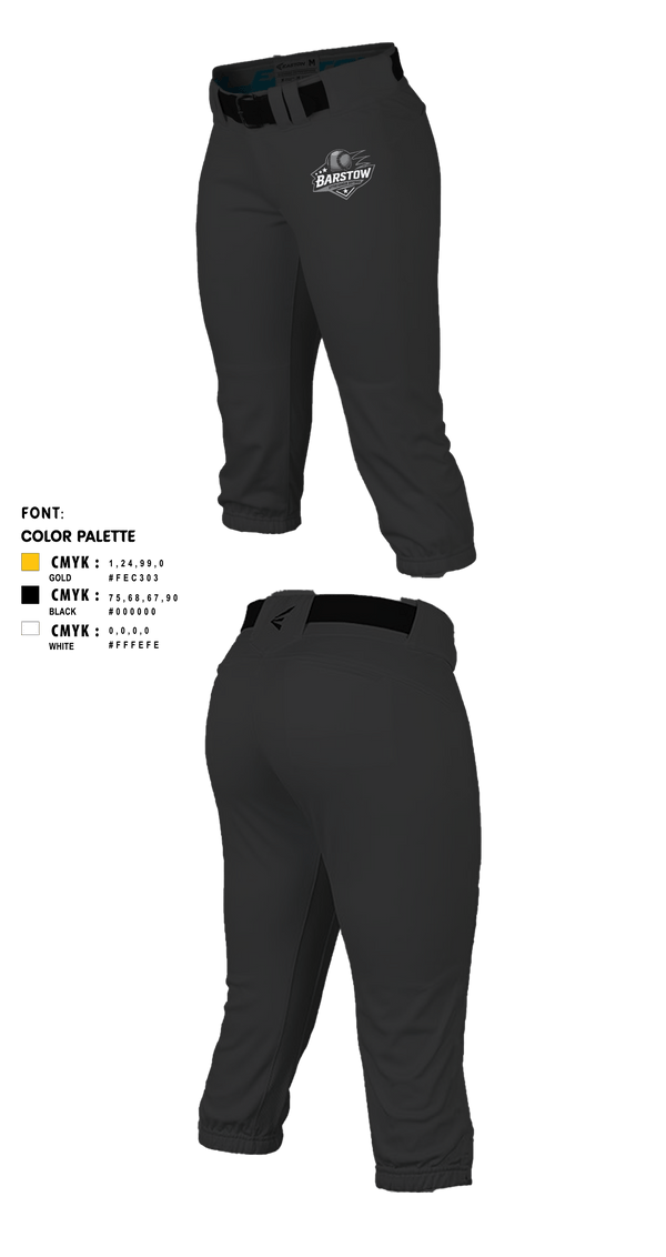 Softball Pants, Barstow Little League Softball, Softball, Teamtime, Team time, sublimation, custom sports apparel, team uniforms, spirit wear, spiritwear, sports uniforms, custom shirts, team store, custom team store, fundraiser sports, apparel fundraiser