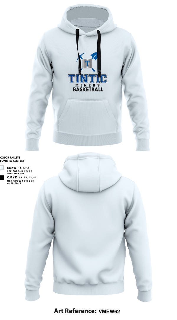 Hoodie, Tintic Miners, Men's Basketball, Teamtime, Team time, sublimation, custom sports apparel, team uniforms, spirit wear, spiritwear, sports uniforms, custom shirts, team store, custom team store, fundraiser sports, apparel fundraiser