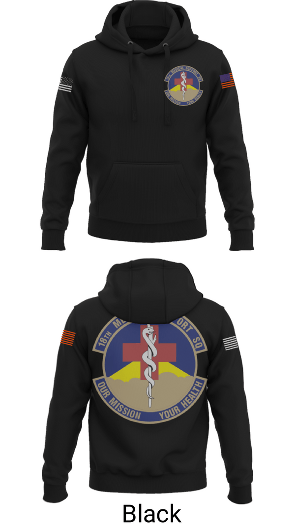 Hoodie, 18 MDSS, Air Force, Teamtime, Team time, sublimation, custom sports apparel, team uniforms, spirit wear, spiritwear, sports uniforms, custom shirts, team store, custom team store, fundraiser sports, apparel fundraiser