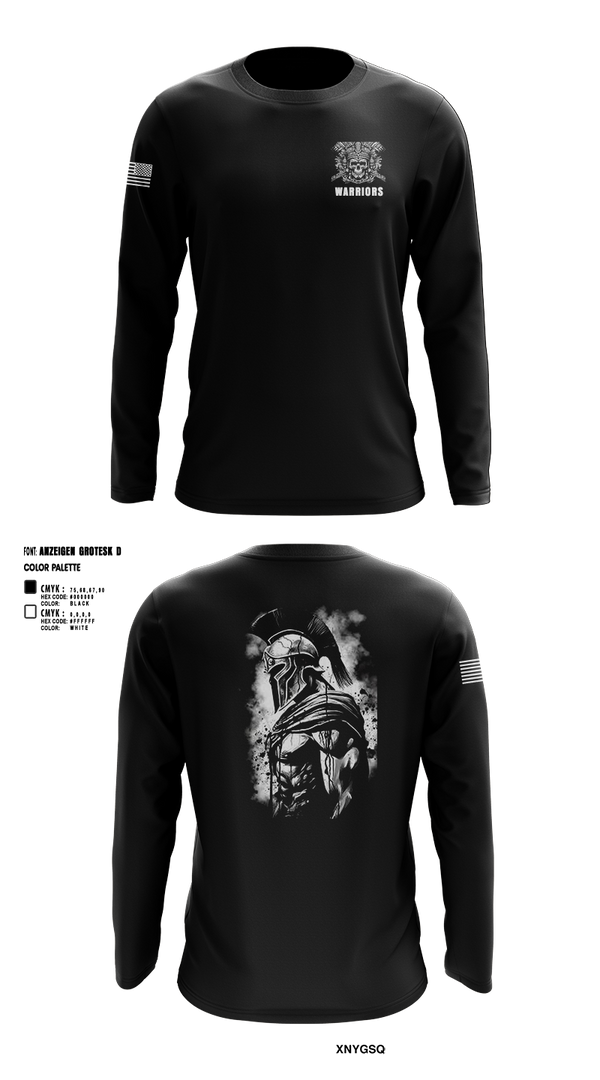 Long Sleeve Performance Shirt, Warriors, Army, Teamtime, Team time, sublimation, custom sports apparel, team uniforms, spirit wear, spiritwear, sports uniforms, custom shirts, team store, custom team store, fundraiser sports, apparel fundraiser