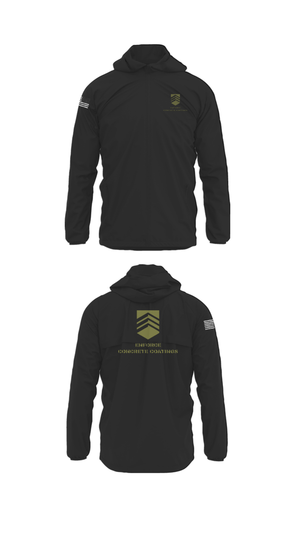 Windbreaker, ENFORCE CONCRETE COATINGS, , Teamtime, Team time, sublimation, custom sports apparel, team uniforms, spirit wear, spiritwear, sports uniforms, custom shirts, team store, custom team store, fundraiser sports, apparel fundraiser