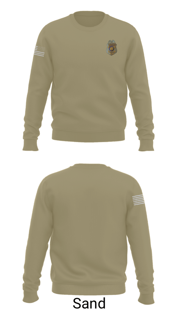 Crew Neck Sweatshirt, Colbert PD, Police, Teamtime, Team time, sublimation, custom sports apparel, team uniforms, spirit wear, spiritwear, sports uniforms, custom shirts, team store, custom team store, fundraiser sports, apparel fundraiser