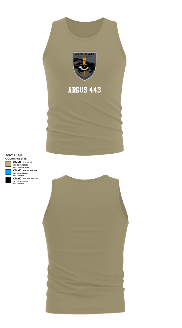 Tank Top, Argus 443, Police, Teamtime, Team time, sublimation, custom sports apparel, team uniforms, spirit wear, spiritwear, sports uniforms, custom shirts, team store, custom team store, fundraiser sports, apparel fundraiser