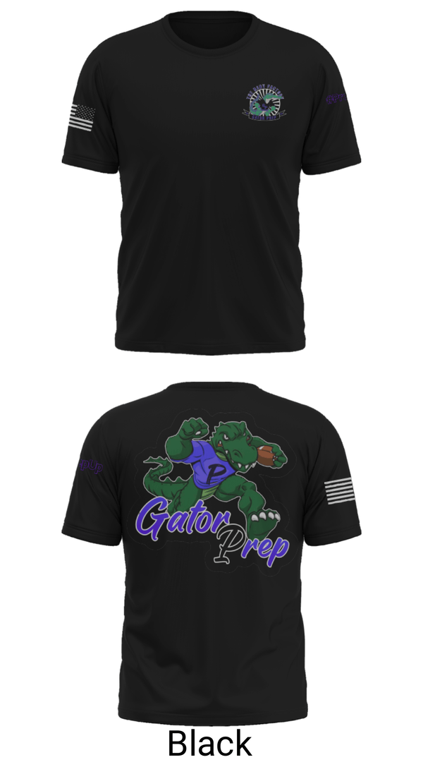 Old School Cotton Feel Shirt, Gator Prep, Football, Teamtime, Team time, sublimation, custom sports apparel, team uniforms, spirit wear, spiritwear, sports uniforms, custom shirts, team store, custom team store, fundraiser sports, apparel fundraiser