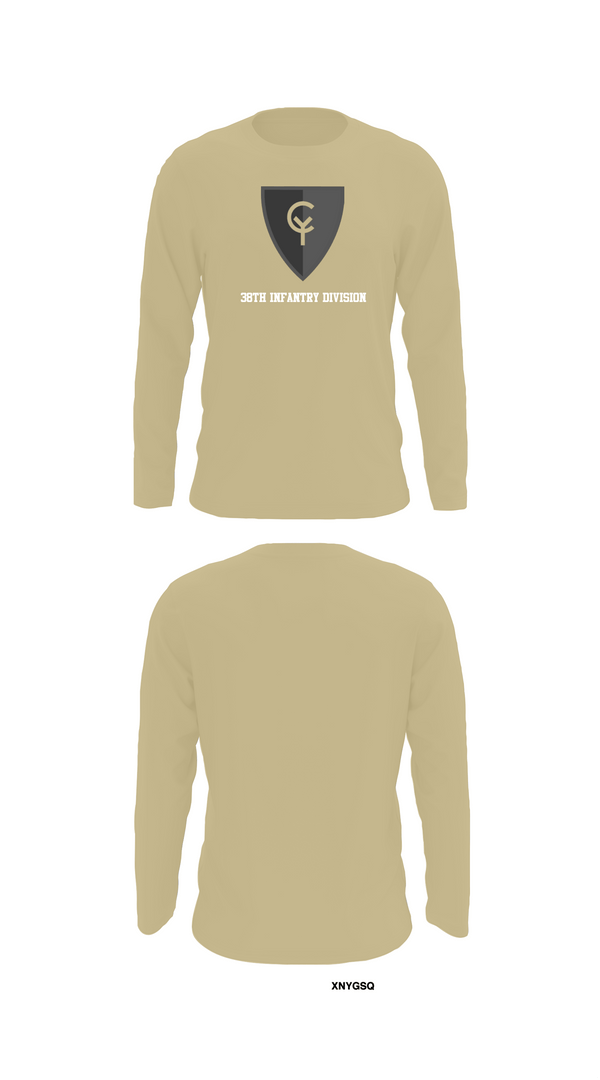 Long Sleeve Performance Shirt, 38th Infantry Division, , Teamtime, Team time, sublimation, custom sports apparel, team uniforms, spirit wear, spiritwear, sports uniforms, custom shirts, team store, custom team store, fundraiser sports, apparel fundraiser