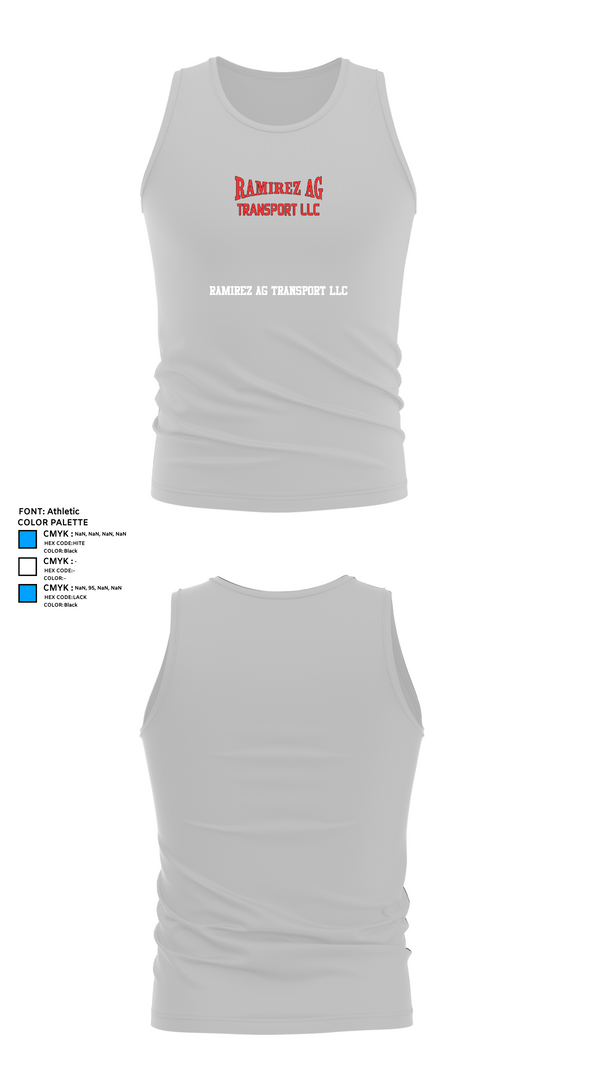 Tank Top, Ramirez Ag Transport llc, , Teamtime, Team time, sublimation, custom sports apparel, team uniforms, spirit wear, spiritwear, sports uniforms, custom shirts, team store, custom team store, fundraiser sports, apparel fundraiser