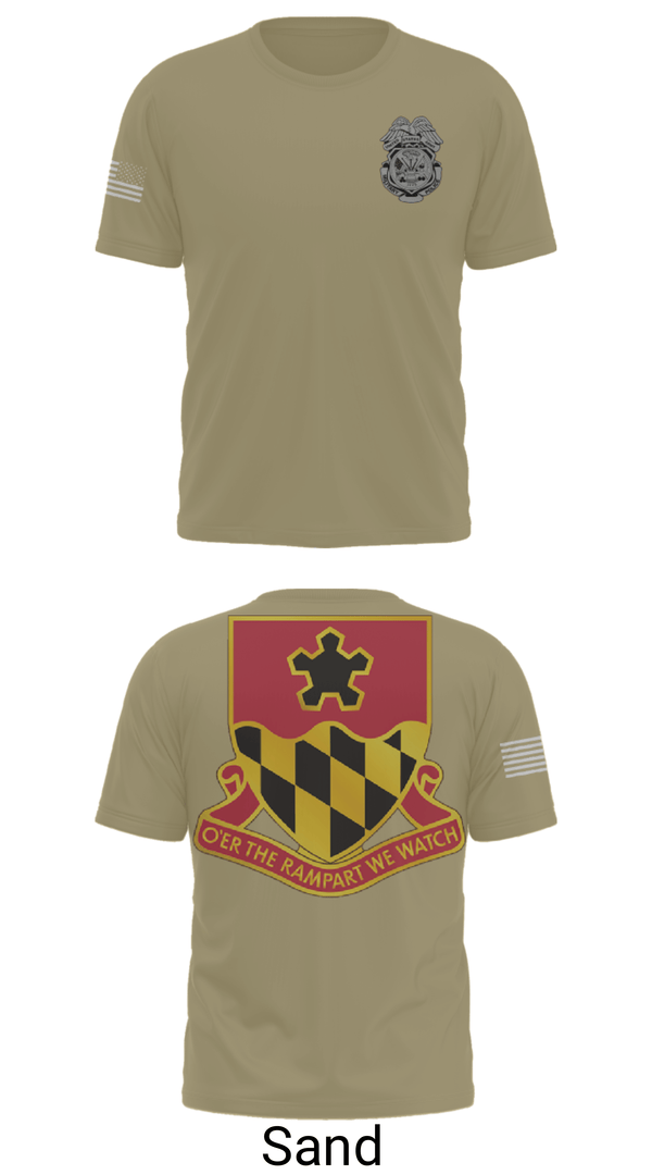 Old School Cotton Feel Shirt, 2nd MTB/70th RTI, Army, Teamtime, Team time, sublimation, custom sports apparel, team uniforms, spirit wear, spiritwear, sports uniforms, custom shirts, team store, custom team store, fundraiser sports, apparel fundraiser