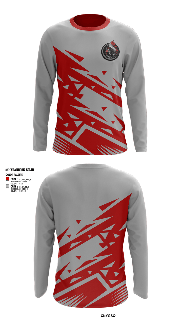 Long Sleeve Performance Shirt, Bowie Middle School Football, Football, Teamtime, Team time, sublimation, custom sports apparel, team uniforms, spirit wear, spiritwear, sports uniforms, custom shirts, team store, custom team store, fundraiser sports, apparel fundraiser