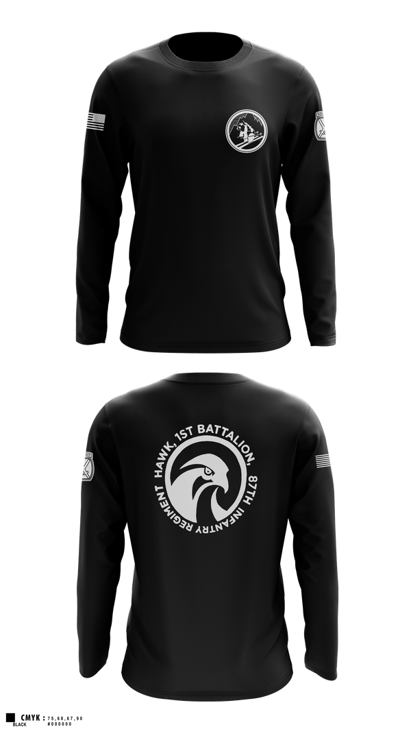 Long Sleeve Performance Shirt, Diesel, 3-71CAV, Army, Teamtime, Team time, sublimation, custom sports apparel, team uniforms, spirit wear, spiritwear, sports uniforms, custom shirts, team store, custom team store, fundraiser sports, apparel fundraiser