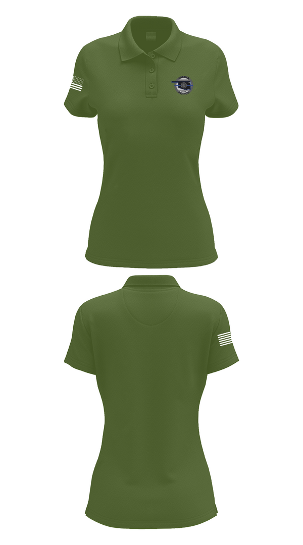 Womens Short Sleeve Performance Polo, Salina Police Department, Police, Teamtime, Team time, sublimation, custom sports apparel, team uniforms, spirit wear, spiritwear, sports uniforms, custom shirts, team store, custom team store, fundraiser sports, apparel fundraiser