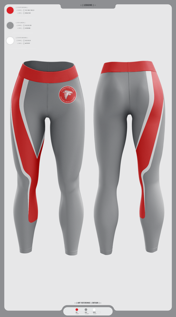 Womens Leggings, Constantine High School Cross Country, Cross Country, Teamtime, Team time, sublimation, custom sports apparel, team uniforms, spirit wear, spiritwear, sports uniforms, custom shirts, team store, custom team store, fundraiser sports, apparel fundraiser