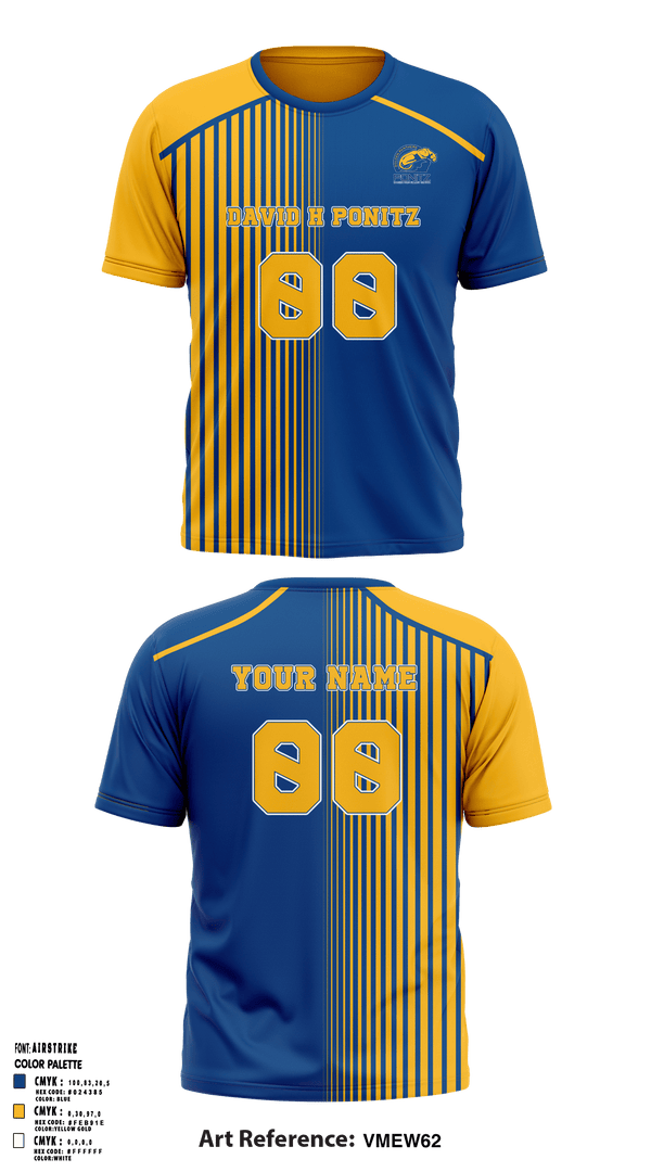 Short Sleeve Performance Shirt, David H Ponitz Career Technology Center Volleyball, Men's Volleyball, Teamtime, Team time, sublimation, custom sports apparel, team uniforms, spirit wear, spiritwear, sports uniforms, custom shirts, team store, custom team store, fundraiser sports, apparel fundraiser