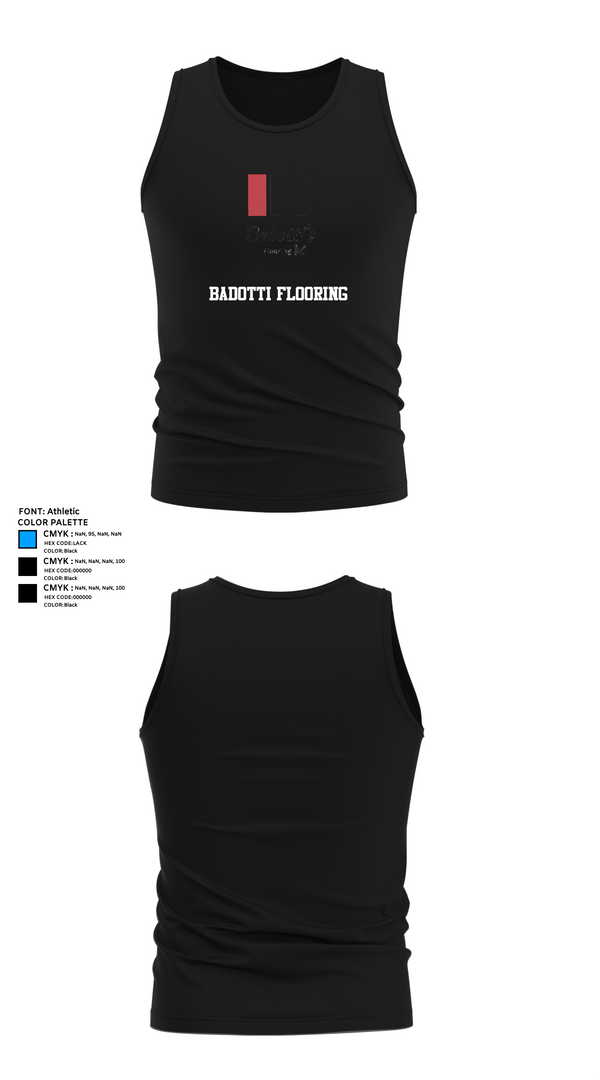 Tank Top, Badotti Flooring, , Teamtime, Team time, sublimation, custom sports apparel, team uniforms, spirit wear, spiritwear, sports uniforms, custom shirts, team store, custom team store, fundraiser sports, apparel fundraiser