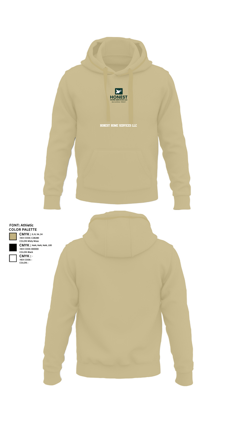 Hoodie, Honest Home Services LLC, , Teamtime, Team time, sublimation, custom sports apparel, team uniforms, spirit wear, spiritwear, sports uniforms, custom shirts, team store, custom team store, fundraiser sports, apparel fundraiser