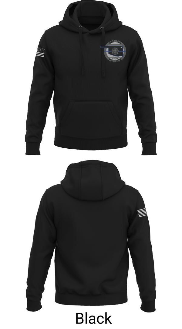 Hoodie, Salina Police Department, Police, Teamtime, Team time, sublimation, custom sports apparel, team uniforms, spirit wear, spiritwear, sports uniforms, custom shirts, team store, custom team store, fundraiser sports, apparel fundraiser